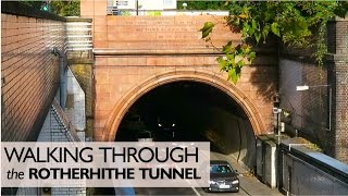 Walking Through The Rotherhithe Tunnel [upl. by Mommy]