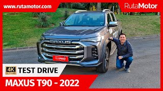 Maxus T90 2022  Prueba a fondo de la pickup biturbo de 215 Hp y 500 Nm del fabricante chino [upl. by Nathanil649]