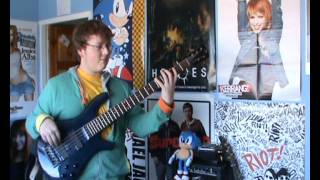 Sonic 1  Spring Yard Zone bass cover  Nick Latham [upl. by Muffin]