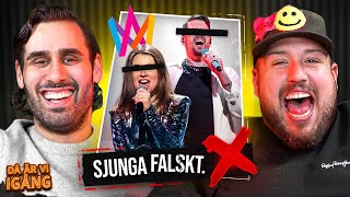 DÅ ÄR VI IGÅNG SJUNGA FALSKT amp MELODIFESTIVALEN [upl. by Sivrup]