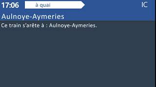 047 SNCB Mons  Aulnoye Aymeries [upl. by Dituri]