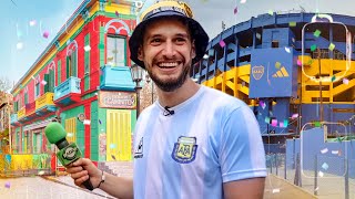 ¡El Barrio de BOCA El CAMINITO en Argentina  RADAR con Adrián Marcelo [upl. by Ezitram237]