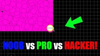 NOOB vs PRO vs HACKER vs TROLL in AGARIO MOBILE RUSH MODE [upl. by Tisbe]