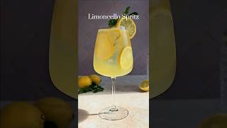 Limoncello Spritz Cocktail Recipe by The Ice Co [upl. by Sirrot102]