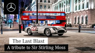 A Tribute to Sir Stirling Moss and the MercedesBenz 300 SLR [upl. by Aihcela15]