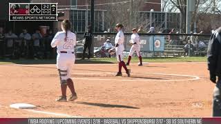 LenoirRhyne Softball vs UNC Pembroke Game 1  2192022 [upl. by Onimixam]