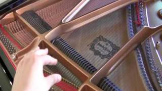 7 Grand Piano Tutorial The Piano and how it works [upl. by Anelrats]