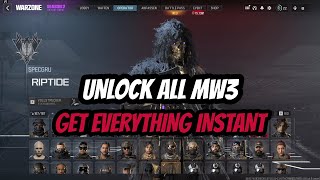 AFTER PATCH MW3 UNLOCK ALL TOOL 🔥 CoD Warzone 3 Unlock All Camos Operators Emblems Full Guide [upl. by Udella]