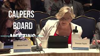 Comments to the CalPERS Board of Administration July 15 2024 on Environmental Investing [upl. by Enovahs]