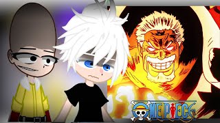 Animes React To One Piece  One Piece  Gacha React [upl. by Itch]