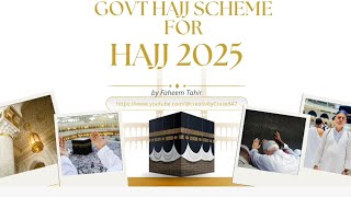 Hajj 2025 Pakistan Gov Announces Dates amp PackagesBreaking News Hajj 2025 Policy Revealed [upl. by Malca]