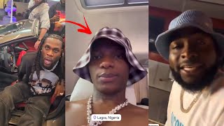 Wizkid join Davido and Burna boy in Lagos as the Cruise in Lagos Streets  Wizkid Morayo Track 8 [upl. by Tatiania]