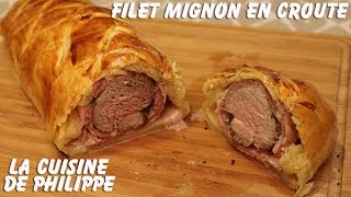 Filet mignon en croute [upl. by Adelpho]