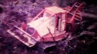 FMC TRACKED SKIDDER AT WORK 1978 [upl. by Llenrad763]