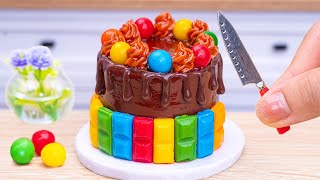 Best Miniature Chocolate Cake Decorating Ideas🔥Amazing Rainbow Cake Dessert🔥Mini Cake Video [upl. by Ohcamac]