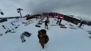 Searching for my skies after leaving Folie Douce Les Arcs 1800 [upl. by Delgado]