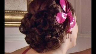 Blairs Wedding Updo for Prom Homecoming or Weddings [upl. by Ainitsirhc474]