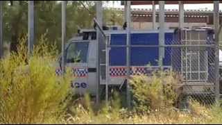 Man Shot By Police  Sandover Highway Northern Territory 2010 [upl. by Volin]