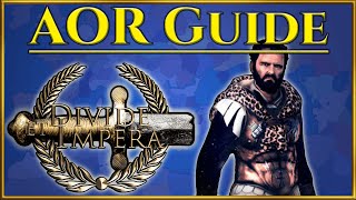 Area of Recruitment GUIDE for Divide Et Impera  Total War Rome 2 [upl. by Dyana349]