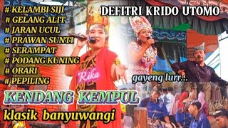 Kendang kempul klasik banyuwangibersama rika gegokjanger defitri krido utomo [upl. by Greerson570]