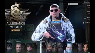 Czar Operator Skin How To Get Yegor Allegiance Operator skin Call Of Duty Modern Warfare [upl. by Snowman]