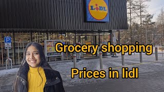 grocery cost in Vilnius Lithuania [upl. by Weissmann572]