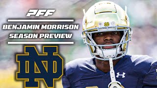 Future Top10 Pick  Notre Dame CB Benjamin Morrison Scouting Report [upl. by Nerte]