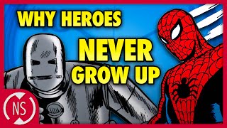 Why Dont MARVEL Superheroes Age  Comic Misconceptions  NerdSync [upl. by Grearson]