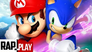 SONICEXE VS MARIOEXE l BATALLA DE RAP l AdriRoSan ftTramZeta Prod Anywaywell Beats [upl. by Lapointe408]