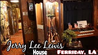 Inside JERRY LEE LEWIS Ferriday House Family Cemetery amp Delta Music Museum [upl. by Natsyrt]