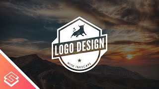 Inkscape Tutorial Design a Logo [upl. by Atilek]