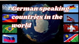 German speaking countries in the world [upl. by Akenom]