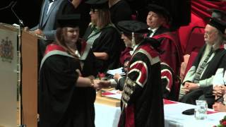 UCLan Graduation Ceremony Wednesday 15th July 2015  Morning [upl. by Eycal]