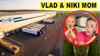 DROHNE überwacht VLAD UND NIKI MOM in REAL LIFE um 3 UHR mittags [upl. by Suivart]