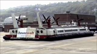 SRN4 Hovercraft Princess Margaret Departing Dover Summer 2000  Highlights From Escape From Thanet [upl. by Nalo]