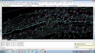 Import Survey Data From Excel to Autocad Draw Contours and prepare Topographic Map [upl. by Acimot]