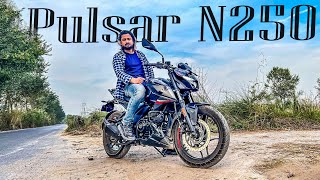 কি কি নতুন পেলাম এই নতুন বাইকে Bajaj Pulsar N250 Full Review  MSI Vlogs [upl. by Materse]