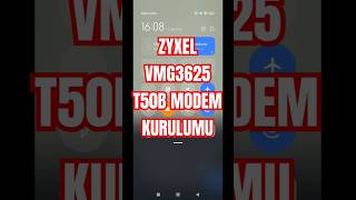 ZYXEL VMG3625 MODEM KURULUMU [upl. by Elletsyrc157]