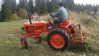 Allis chalmers D270 Diesel Vm1957 Finnish [upl. by Eniak]