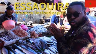 First Impressions of ESSAOUIRA  MOROCCO seafood capital [upl. by Adnylem]