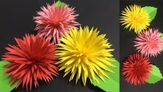 How to Make Beautiful Paper Flower  Making Paper Flowers  DIYPaper Crafts [upl. by Bernete]