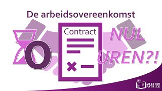 De arbeidsovereenkomst  Bedrijfseconomie [upl. by Nyltiak332]