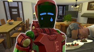 Helping a lonely robot find love  Sims 4 servo playthrough [upl. by Nitsirk]