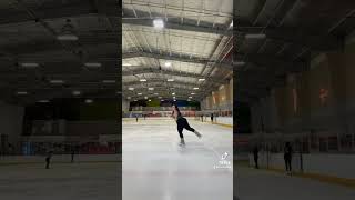 My Salchow is getting better and better every day🥹 figureskater figureskating salchow shorts [upl. by Anerev650]