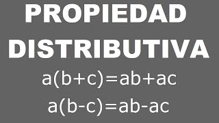 Propiedad distributiva [upl. by Tabor507]