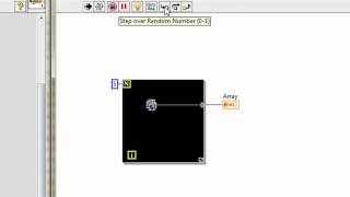 VI High 29  How to Create an Array through AutoIndexing from a LabVIEW For Loop [upl. by Byers]