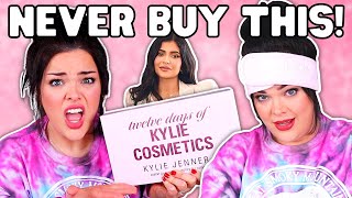 NEVER BUY THIS  Kylie Jenner Cosmetics Advent Calendar 2023 Unboxing [upl. by Andri91]