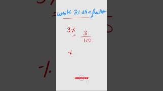 Percent to Fraction Conversion Shortcut — Simplifying Percentages Tricks 😎 [upl. by Root]