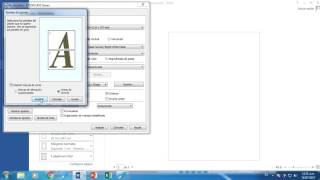 Cómo imprimir hojas como póster en impresora EPSON [upl. by Gadmon]