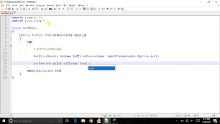 Java  Buffered Reader [upl. by Akehs]